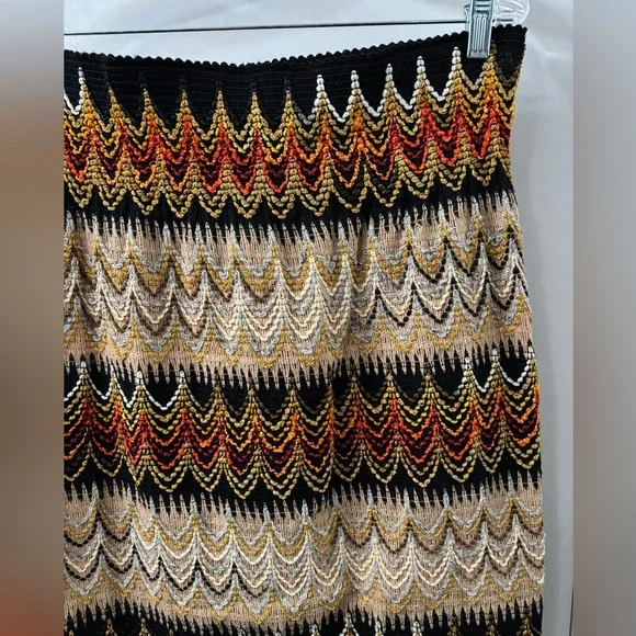 Vintage 1960s Handwoven Tribal Maxi Skirt, Very Unique and Beautiful Piece - Picture 8 of 9